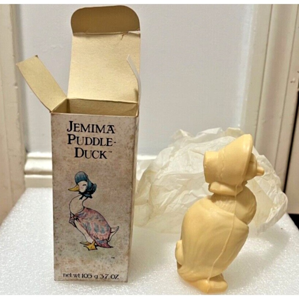 Crabtree & Evelyn Jemima Puddle-Duck Soap Kids 3.7oz Cream NEW Vintage 1982 Box - Picture 11 of 12